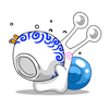 蓝蜗牛 Blue Snail Escargot bleu 14
